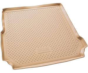 RECAMBO 3D Rubber Boot Liner compatible with Land Rover Discovery 3 4 L319, LA 04-2017, Rubber, Matt finish, Raised edge protection, Anti-slip, Easy-clean, Boot protection, Easy-clean load area mat