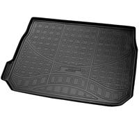 RECAMBO 3D Rubber Boot Liner compatible with Peugeot 2008 I Type CU 2013-2019, Rubber, Matt finish, Raised edge protection, Anti-slip, Easy-clean, Boot protection, Easy-clean load area mat