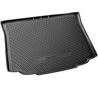 RECAMBO 3D Rubber Boot Liner compatible with Skoda Roomster 2006-2015, Rubber, Matt finish, Raised edge protection, Anti-slip, Easy-clean, Boot protection, Easy-clean load area mat