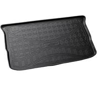 RECAMBO 3D Rubber Boot Liner compatible with Smart Forfour II, Type W453 2014 onwards, Rubber, Matt finish, Raised edge protection, Anti-slip, Easy-clean, Boot protection, Easy-clean load area mat