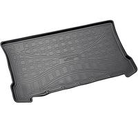 RECAMBO 3D Rubber Boot Liner compatible with Smart Fortwo Iii, Type C453 2014 onwards, Rubber, Matt finish, Raised edge protection, Anti-slip, Easy-clean, Boot protection, Easy-clean load area mat