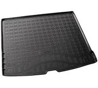 RECAMBO 3D Rubber Boot Liner compatible with Volvo XC60 II Type 246 2017 onwards, Rubber, Matt finish, Raised edge protection, Anti-slip, Easy-clean, Boot protection, Easy-clean load area mat