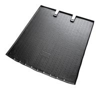 RECAMBO 3D Rubber Boot Liner compatible with VW T6 Langer Radstand 2015 onwards, Rubber, Matt finish, Raised edge protection, Anti-slip, Easy-clean, Boot protection, Easy-clean load area mat