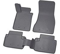 RECAMBO 3D Rubber Car Mats Set compatible with BMW 5 Series G30 G31 saloon Touring 2017 onwards, Rubber, Matt finish, Anti-slip, Easy-clean, Low-odour, Shape-retaining, Interior floor protection
