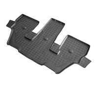 RECAMBO 3D Rubber Car Mats Set compatible with BMW X7 G07 2019 onwards6-Sitzer 3 Reihe, Rubber, Matt finish, Anti-slip, Easy-clean, Low-odour, Shape-retaining, Interior floor protection