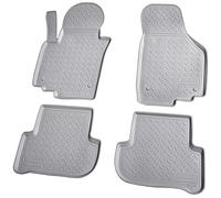 RECAMBO 3D rubber floor mats suitable for VW Jetta V 1K year 2005-2010 - high 3D edge - non-slip - low odour - easy to clean - dimensionally stable