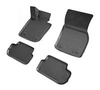 RECAMBO 3D Rubber Mat Set Suitable for Mini Cooper Cabrio | F57 | Year of Manufacture 2016-2024 - Tailor-Made Car Floor Mats with High 3D Edge | Non-Slip | Low Odour | Dimensionally Stable | Easy to
