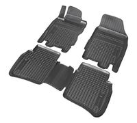 RECAMBO 3D Rubber Mat Set Suitable for Nissan Note E11 Year of Manufacture 2005-2013 - Tailor-Made Car Floor Mats with High 3D Edge Non-Slip Odour Low Odour Dimensionally Stable Easy to Clean