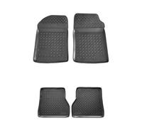 RECAMBO 3D Rubber Mat Set Suitable for Renault Kangoo | Type KC | Year of Manufacture 1997-2009 - Tailor-Made Car Floor Mats with High 3D Edge | Non-Slip | Low Odour | Dimensionally Stable | Easy to