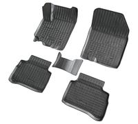 RECAMBO 3D Rubber Mat Set Suitable for Suzuki Vitara | LY | Year of Manufacture from 2015 - Tailor-Made Car Floor Mats with High 3D Edge | Non-Slip | Low Odour | Dimensionally Stable | Easy to Clean