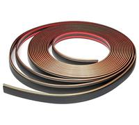 RECAMBO Black and Gold Trim 32 mm Sold by the Metre for Vehicle Styling and Contours - Flexible to Cut to Size - Self-Adhesive - Weather Resistant - Indoor / Outdoor Use - Clean Edges