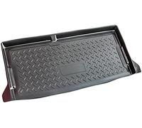 RECAMBO Boot Liner compatible with Kia Picanto I facelift BA, SA 2008-2011 mit Rand, Boot protection, Easy-clean load area mat
