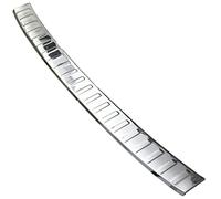 Recambo Boot Sill Protector Stainless Steel Chrome Compatible with Audi A4 B9 8W Avant | from 2015 | with Folded Edges | Premium Quality