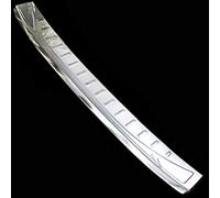 Recambo Boot Sill Protector Stainless Steel Chrome Compatible with Volvo XC60 | 2013-2017 Facelift | with Folded Edges | Premium Quality