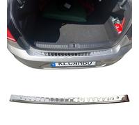 Recambo Boot Sill Protector Stainless Steel High Gloss Polished Chrome Look Compatible with VW Passat B8 Saloon 2014-2019 Styling and Protection for the Bumper