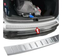 Recambo Boot Sill Protector Stainless Steel Matte Brushed with Texture Compatible with Renault Austral Year of Manufacture from 2022 Onwards Styling and Protection for the Bumper