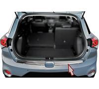 Recambo CT-LKS-1294 loading edge protection, polished stainless steel for Hyundai i20 II Active, 2014-2018, 2-piece, large