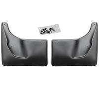 RECAMBO Front Mud Flaps Set compatible with Opel Zafira C Tourer 2011-2019, Splash protection, Bodywork guard
