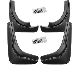 Recambo Mudflap Set Front and Rear Compatible for VW Passat Saloon | 3C B7 | Year of Manufacture 2010-2014