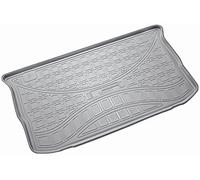 Recambo Premium Rubber Boot Liner Suitable for Smart Forfour II, W453 from 2014 Onwards, with Rim, Grey