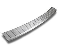 RECAMBO Stainless Steel Rear Bumper Protector compatible with Ford Focus 4 estate 2018 onwards, Stainless steel, Brushed matt textured finish, Scratch protection, Styling trim