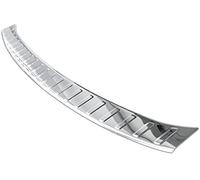 RECAMBO Stainless Steel Rear Bumper Protector compatible with Jaguar F-Pace Type X761 2016 onwards hochglanz poliert, Chrom Look, Stainless steel, Polished finish, Chrome look, Scratch protection