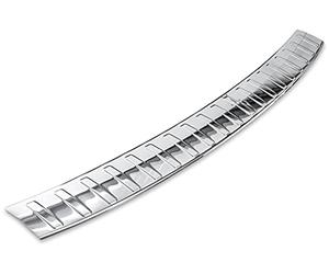 RECAMBO Stainless Steel Rear Bumper Protector compatible with Mercedes-Benz Gla Type X156 2013 onwards hochglanz poliert, Chrom Look, Stainless steel, Polished finish, Chrome look, Scratch protection