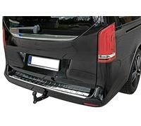 RECAMBO Stainless Steel Rear Bumper Protector compatible with Mercedes-Benz Vito W447, V-Class W447 - hochglanz poliert, Chrom Look, Stainless steel, Polished finish, Chrome look, Scratch protection