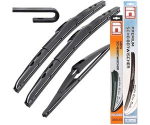 RECAMBO Wiper Blades compatible with Nissan X-Trail Type T32 2014 onwards - 300mm 400mm 650mm - Qualität Wischerblätter Set - Recambo, Clear view replacement blades, 300 mm, 400 mm, 650 mm