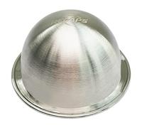 RECAPS Only 1 Stainless Steel Refillable Filter Reusable Pod Compatible with Vertuoline Coffee Makers BUT Not All 14oz 410ml (Only 1 Pod, Aluminum Seals Lids excluded)