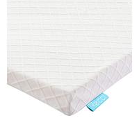 RECCI Memory Foam Mattress Topper Double Bed - Pressure Relief Mattress Topper for Back Pain with Hypoallergenic Bamboo Viscose Cover - Removable & Washable, CertiPUR-EU (Double Size - 135x190x5cm)