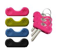 Reccisokz 4 Pieces Key Turner Aid, Ergonomic Key Holder,Arthritis Aids,Disability Aids,Comfortable and Easy Grip for Weak Hands, Lightweight