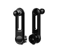 RecDec 2 Pack Car Magnetic Phone Holder Extension Arm Adapter with 17mm Ball Head Joint Socket for MagSafe Car Mount Charger Magnetic Wireless Car Charger Magnetic Car Mount Phone Stand