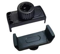 RecDec 2 Pack Phone Holder Mount Clamp Replacement with 17mm Ball Head Joint Socket Phone Clip Bracket for Selfie Ring Light Tripod Stand Air Vent Car Phone Holder Gooseneck Phone Holders