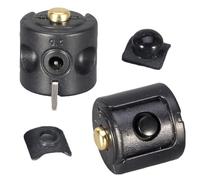 RecDec 2 Pack Rechargeable Flashlights Switch Replacement Middle Central ON Off Push Button Switch for Tactical Flashlights LED Flashlight Camping Dual Switch High Lumens Flash Light 7/8'' 22mm Dia