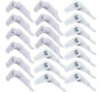 RecDec 20 Pack Ceiling Lights Shade Clips Replacement Flush Mount Ceiling Light Cover Clip Hook Fastener Buckle for Ceiling Fixture Lampshade Emergency Repair Prevent Thermal Expansion Damage
