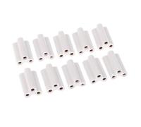 RecDec 30 Pack T5 LED Shop Light Connector Extension Adapter 3Pin Female to Female Socket Extender for 3 Pin LED T5 T8 Integrated Single Fixture Ceiling Light Tube T5 Grow Lights Under Cabinet Light