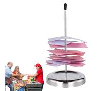 Receipt Holder,Safe Ticket Stabber | Protective Display Bill Metal Fork Storage Equipment for Hotel Restaurant Kitchen Supplies Offices