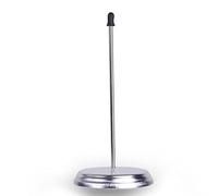 Receipt Holder Ticket Spike Silver Metal Pole Receipt Fork Bill Note Memo Holder Spike with Round Base for Restaurant Kitchen Hotel Office