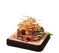 Receipt Stickers, Label Printing, 2026 Year of The Horse 3D Pop-Up Paper Sculpture Calendar | Creative Forbidden City Desk Calendar for Home & Office Decor