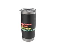 Receipts Timeline Screenshot Witty Retorts Snappy Comebacks Stainless Steel Insulated Tumbler
