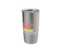 Receipts Timeline Screenshot Witty Retorts Snappy Comebacks Stainless Steel Insulated Tumbler
