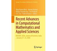 Recent Advances in Computational Mathematics and Applied Sciences: RACMAS-2026, Jammu & Kashmir, India , January 21-23, 2026 (Springer Proceedings in Mathematics & Statistics, 570)