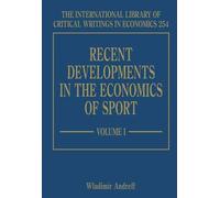 Recent Developments in the Economics of Sport