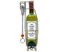 Recent Toys Locked Wine Brain Teaser Puzzle for Adults Wine Escape Puzzle Fun Novelty Gift for Men and Women Bottle not Included