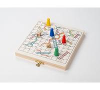 Recent Toys On-The-Go Snakes & LaddersTravel Board Set Game -Travel Snakes & Ladders Set with Folding/Portable Storage Board-Traditional Strategy Game for Kids/Children/Adults
