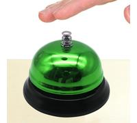 Reception Call Bell - Table Bell, Compact Ringing Tool | Coffee Signal Bell, Hotel Front Desk Bell, Classroom Customer Service Bell for Cafeteria, Durable Metal Bell for Schools, Counters,