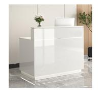 Reception Counter for Retail & Checkout Versatile Front Desk for Office & Business Ideal for Customer Service (L100cm 39.7in)