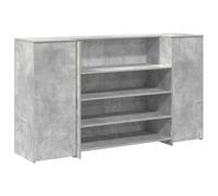 Reception Desk Engineered Wood Study Desk Computer Desk Working Desk vidaXL