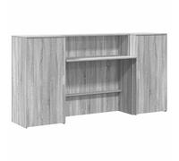 Reception Desk Engineered Wood Study Desk Computer Desk Working Desk vidaXL